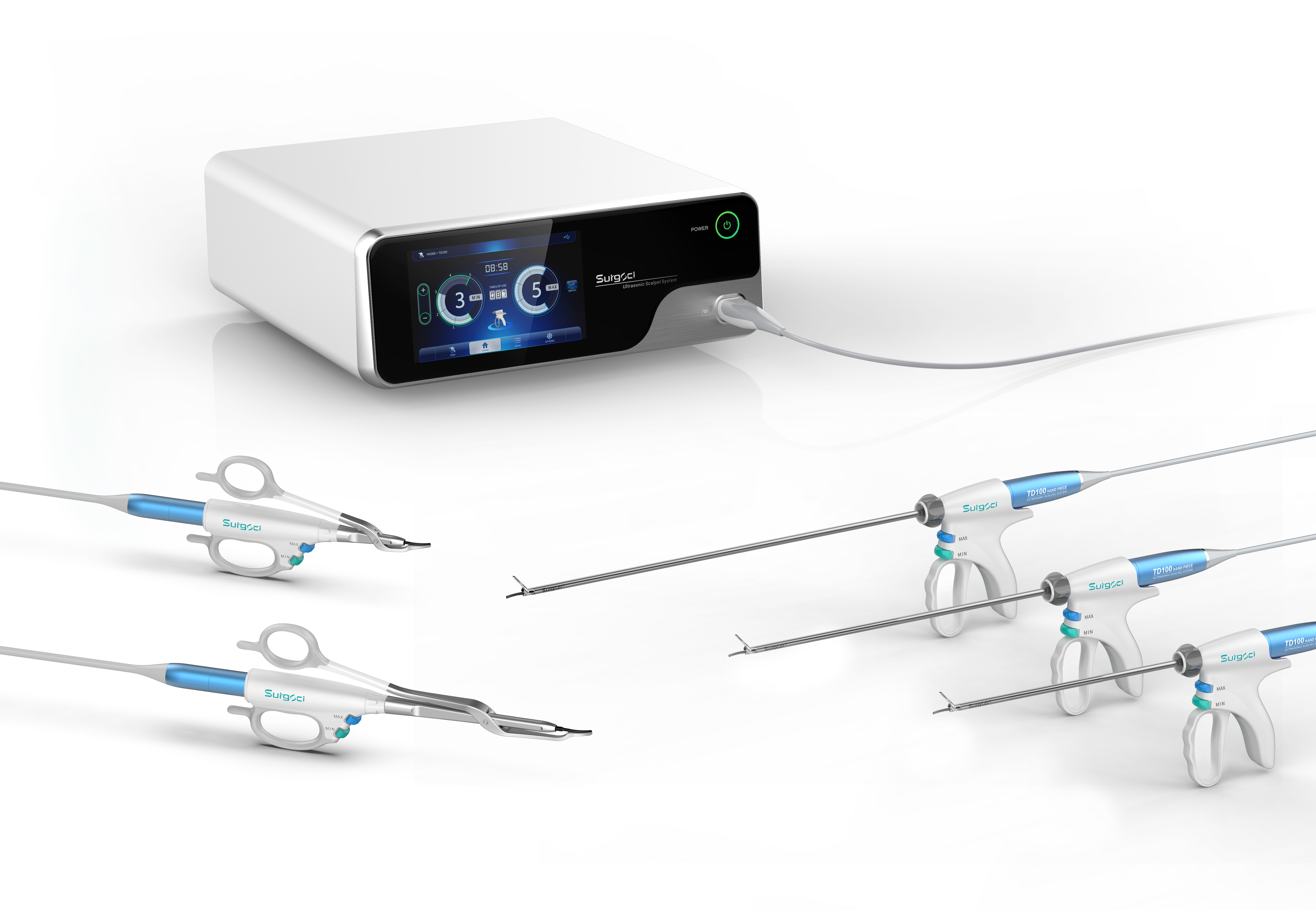Clear Surgical Vision Integrated Ultrasonic Scalpel For Laparoscopic