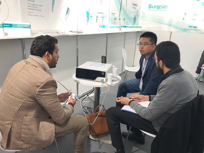 CE Certificated 12mm Hasson Type Disposable Trocar For Laparoscopic Surgery Surgsci Medical 8