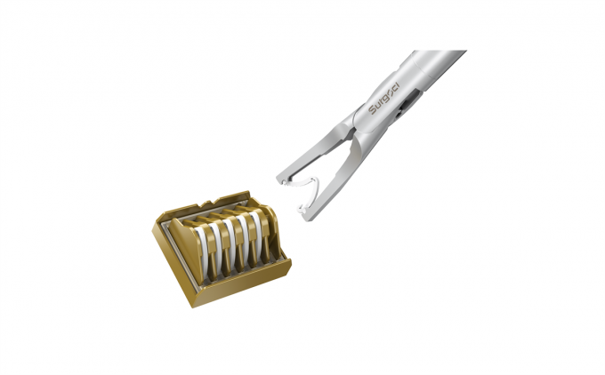 Laparoscopic Polymer Ligation Clips With Clip Applier and Remover 1