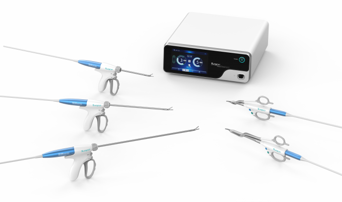 Ultrasonic Cutting Hemostatic Scalpel System Gun Type Shear For Surgical Operation 0