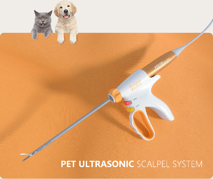 Laparoscope Surgery Ultrasonic Scalpel System Hemostasis for Veterinary Use 0