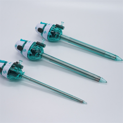 5/10/12x150mm Visible Tip Disposable Laparoscopic Optical Trocar Medical Instrument