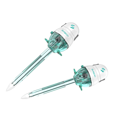 10-11mm Plastic Trocar Surgical Instruments Disposable Laparoscopic Bladeless Trocar