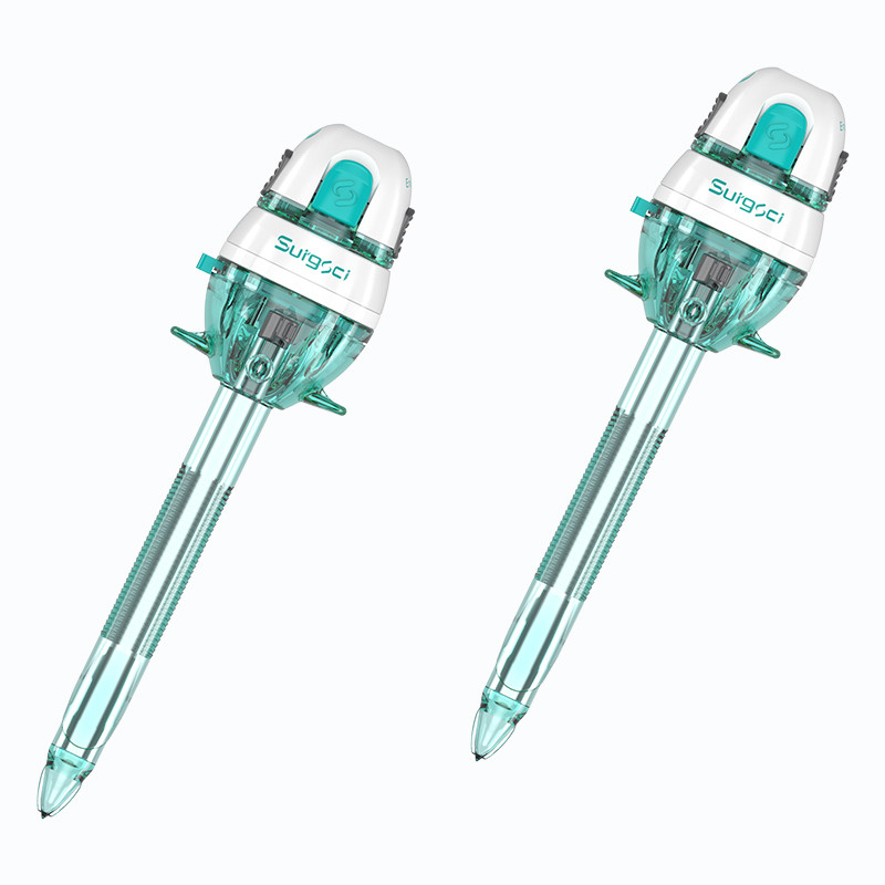 Visual Puncture Surgical Instruments Laparoscopic Optical Trocar T12L100V