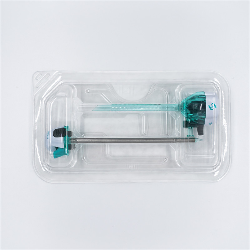 EO Sterilized Transparent Tip Laparoscopic Disposable Optical Trocar 5mm