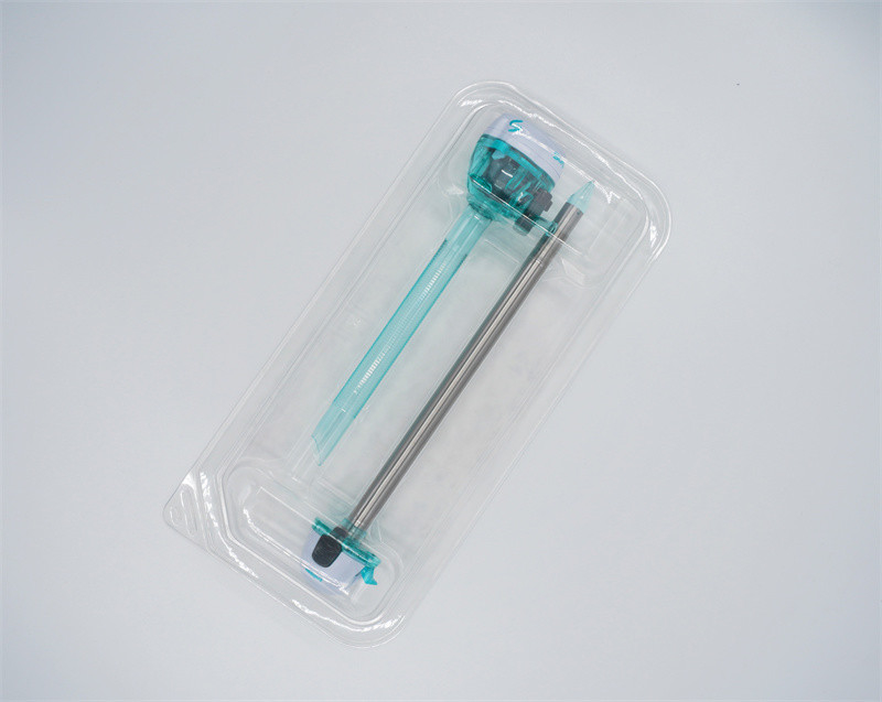 10x150mm Optical Disposable Trocar Visible Tip For Endoscopic Operation