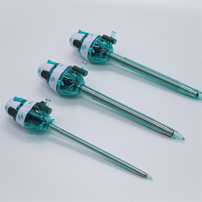 5/10/12mm Endoscope Disposable Optical Trocar Laparoscopic Instruments