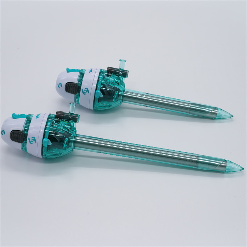 Visible Tip PC Endoscope Disposable Plastic Trocar EO Disinfection