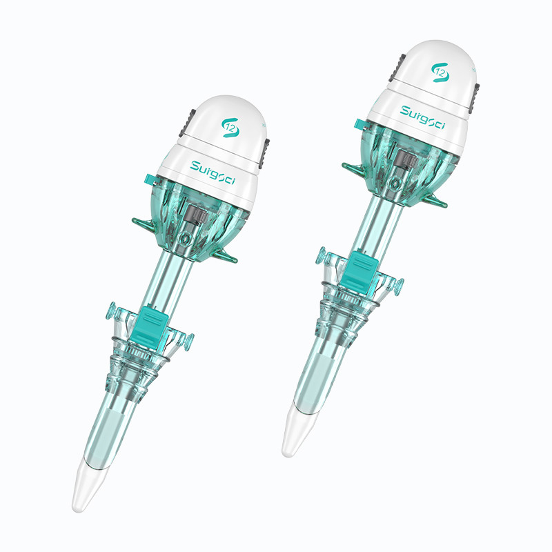 CE Certificated 12mm Hasson Type Disposable Trocar For Laparoscopic Surgery Surgsci Medical