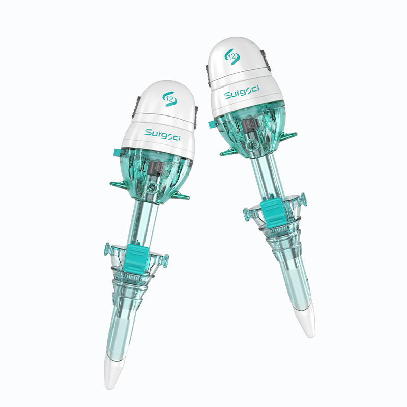 CE Certificated 12mm Hasson Type Disposable Trocar For Laparoscopic Surgery Surgsci Medical