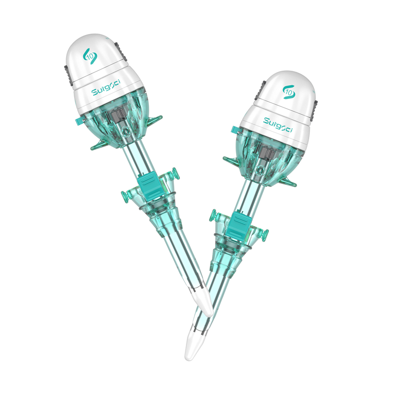 Ergonomic 10mm Disposable Laparoscopic Hasson Trocar For Abdominal Surgery Surgsci