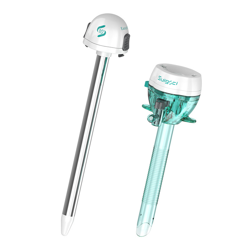 Single Use Blunt Trocar Sterilized Plastic Surgery Instruments For Laparoscopic Surgery