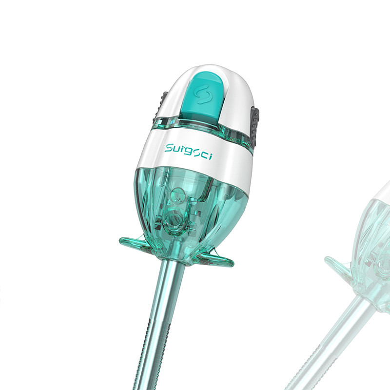 CE Marked 5mm Single Use Laparoscopic Trocar Olive Shaped Top Without Valve