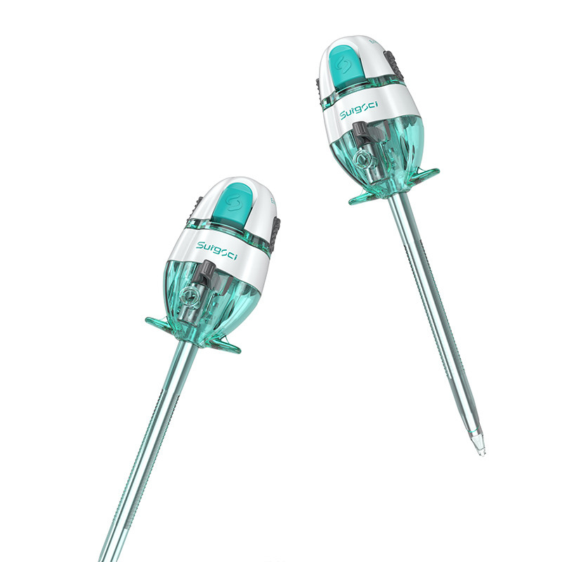 Laparoscopic Trocar with Cannula Visual 5mm Trocar for Single Use , Class II Instrument