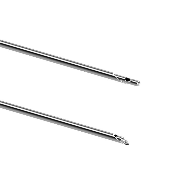 ISO 2mm Diameter Veress Needle With Stopcock Valve