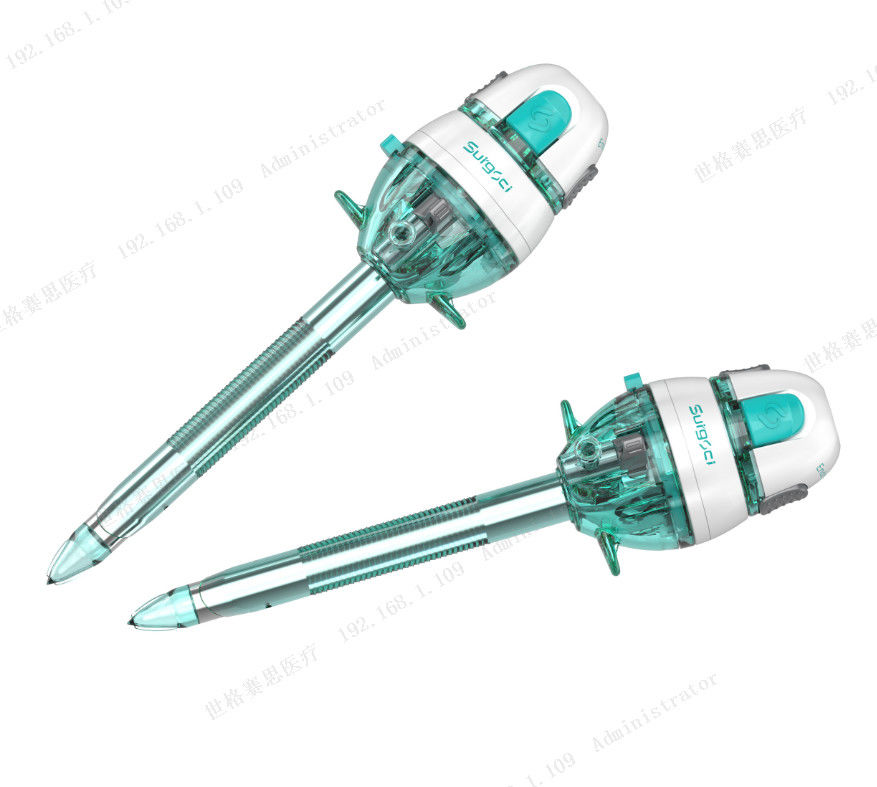 Single Use Abdominal Surgery Laparoscopic Instruments Disposable Optical Trocar