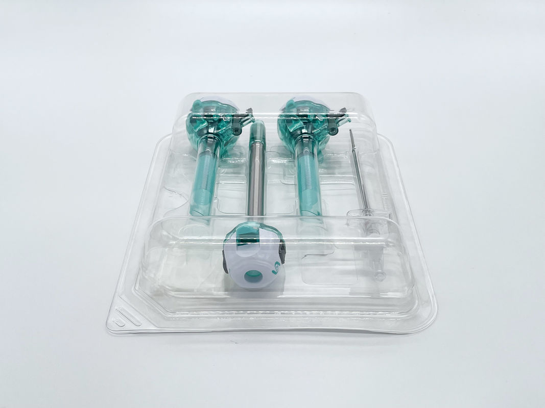 Surgsci Trocar Kit 12mm Abdominal Surgery Sterile Insturments Visible Trocar Kit Optical Trocar Set