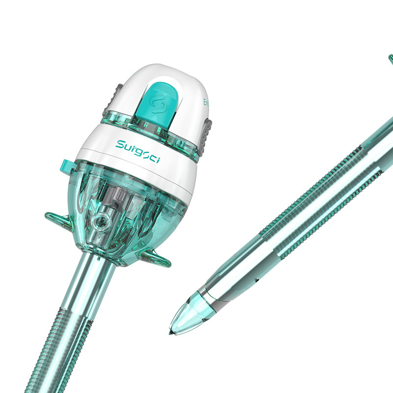 Endoscopic Laparoscopic Optical Trocar Disposable Visible Tip 12mm Trocar